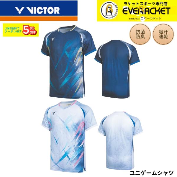 【最短出荷】ビクター VICTOR ウエア ウェア ゲームシャツ T-60004 バドミントン 20...