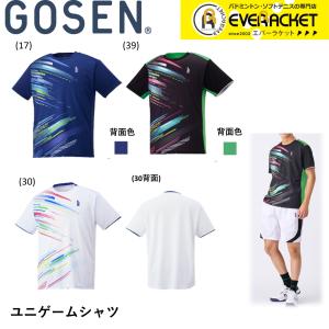 ゴーセン GOSEN ウエア ウェア ゲームシャツ T2400 バドミントンテニス ユニフォームの商品画像