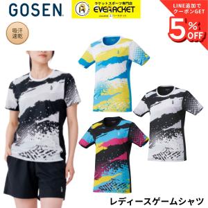 GOSEN（ゴーセン） テニスウェア『レディース』 ゲームシャツ