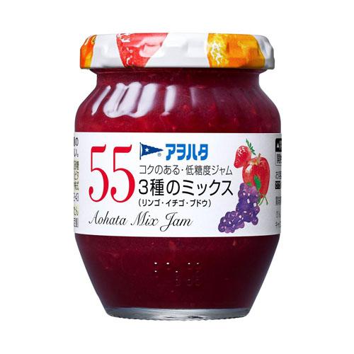 アヲハタ　３種のミックス（リンゴ・イチゴ・ブドウ）150g × 12個【 送料無料 / トースト /...