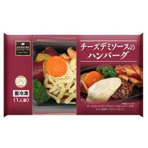 阪急デリカアイ　チーズデミソースのハンバーグ 1人前（220ｇ）×12個 （冷凍食品）　｜ever-shop