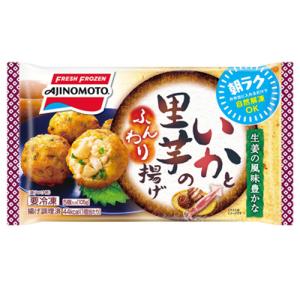 味の素　いかと里芋のふんわり揚げ 5個入り（105g）×12個　（冷凍食品）｜ever-shop