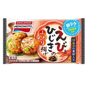 味の素　えびとひじきのふんわり揚げ　５個入り（107.5ｇ）×12個　『冷凍食品』｜ever-shop