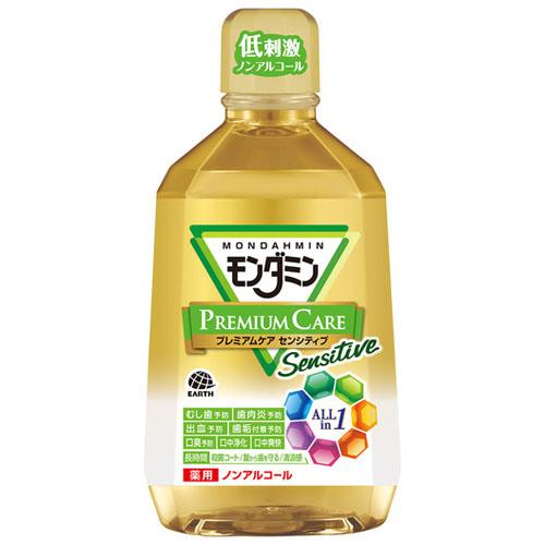 アース製薬　モンダミン　プレミアムケア　センシティブ　プレミアムシトラスミント（1080mL）×12...