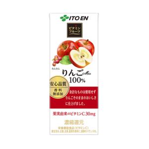 伊藤園 ビタミンフルーツ りんごMix 100％ 紙パック 200ml ×24個｜ever-shop