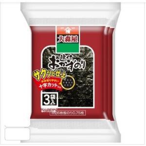 大森屋 おかずのり３袋サクッと仕上×30個 (爆買)
