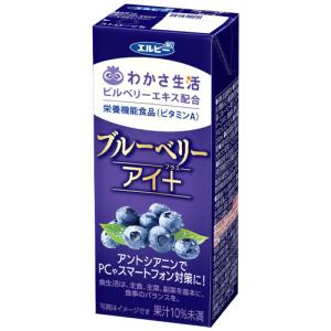 (全商品P10倍 3/25(月)0:00〜23:59)エルビー　ブルーベリーアイ＋　２００ｍｌ×７２...