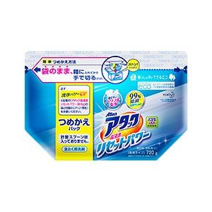 花王 アタック 高浸透リセットパワー つめかえ用 720g×8個 (衣料用洗剤)(柔軟剤)(仕上げ剤...