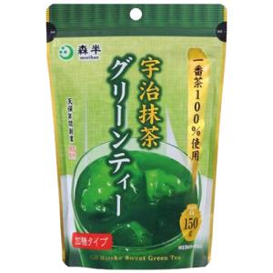 共栄製茶 森半 グリーンティー 宇治抹茶グリーンティー 150g×10個 お茶飲料/粉末ドリンク/抹茶｜ever-shop