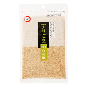 カタギ食品 チャック付すりごま白 90g×20個