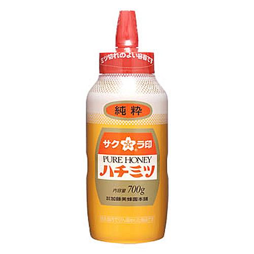 加藤美蜂園 サクラ印 純粋ハチミツ ７００ｇ×１２個 (爆買)