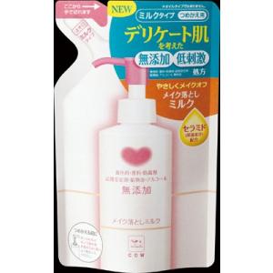 牛乳石鹸 カウブランド 無添加メイク落としミルク 替 130ｍｌ×24個 (爆買)