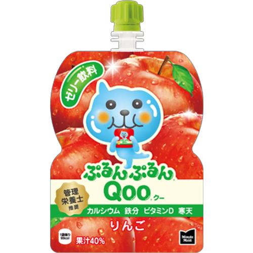 コカ・コーラ ミニッツメイド ぷるんぷるんQOO（クー）りんご 125g×6個×2セット /運動会/...
