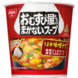 日清食品　おむすび屋さんのまかないスープ うま辛味噌チゲ（13g）×6個×2セット (爆買)