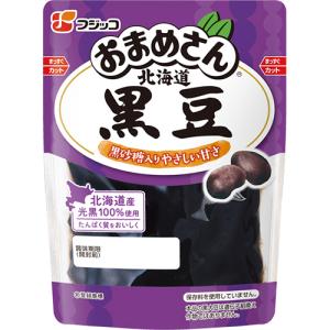 フジッコ おまめさん 北海道黒豆 １１５ｇ×10個の商品画像