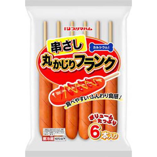 プリマハム　串さし丸かじりフランク (6本入り）×20個『冷蔵商品』 (爆買)