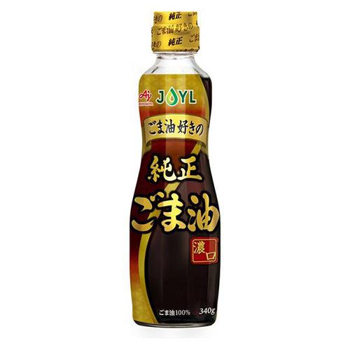 味の素　J-オイルミルズ　ごま油好きの純正ごま油（340g）瓶×12個