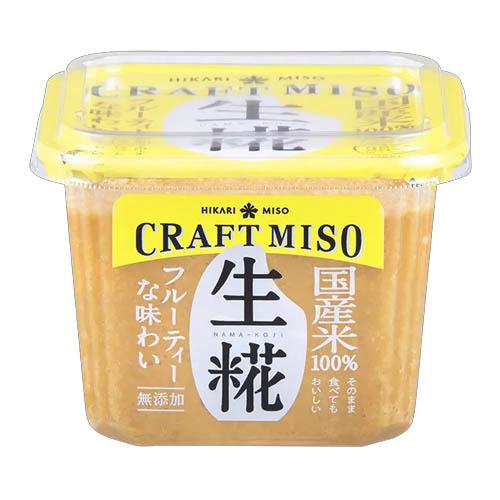 ひかり味噌　CRAFT MISO 生糀 （650g）×8個×2セット