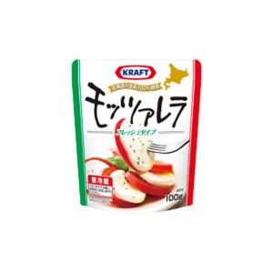 森永乳業 クラフト フレッシュモッツァレラ 100g×6袋 ふんわりしたミルク味とモチモチの食感が特徴のモッツァレラチーズ。酪農王