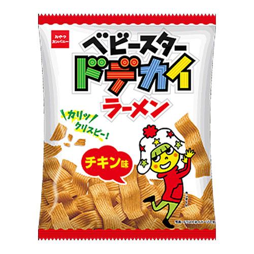 おやつカンパニー　ベビースタードデカイラーメン（チキン味）68g × 12個