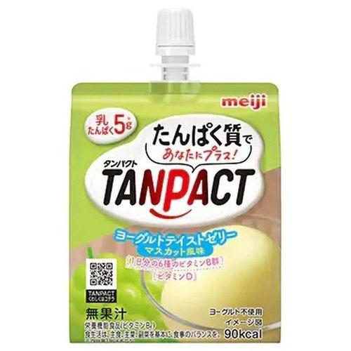 明治　明治TANPACTヨーグルトテイストゼリー マスカット風味（180g）×18個