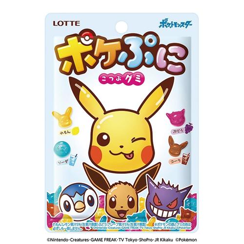 ロッテ　ポケぷに　８０ｇ×２４個　（グミキャンデー）