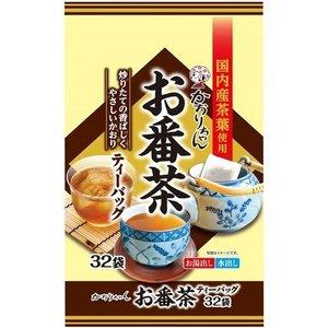 宇治森徳 かおりちゃん お番茶ティーバッグ 袋(6ｇ×32バッグ)×10個｜ever-shop