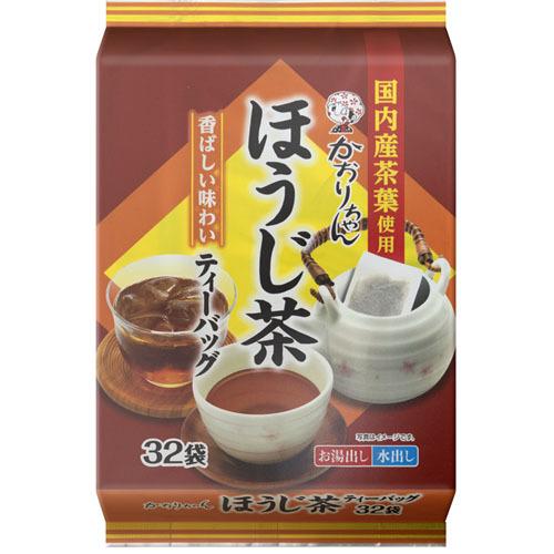 宇治森徳 かおりちゃん　ほうじ茶ティーバッグ （6 g x 32パック)×10個
