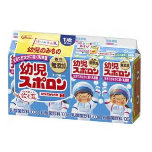 グリコ　幼児スポロン（100g×4本）×12個 『冷蔵』｜ever-shop