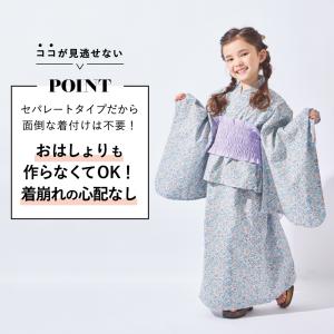 子ども服 ワンピース にもなる 浴衣 ベビー ...の詳細画像3