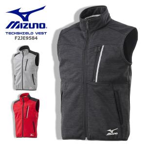 テックシールドベスト ストレッチ 防風 反射プリント ワークウエア 作業服 作業着 MIZUNO ミ...