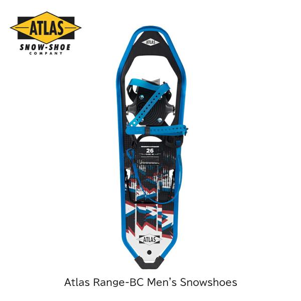 ATLAS アトラス レンジ BC 26 T型断面アルミフレーム スノーシュー 山岳用 軽量性 携行...