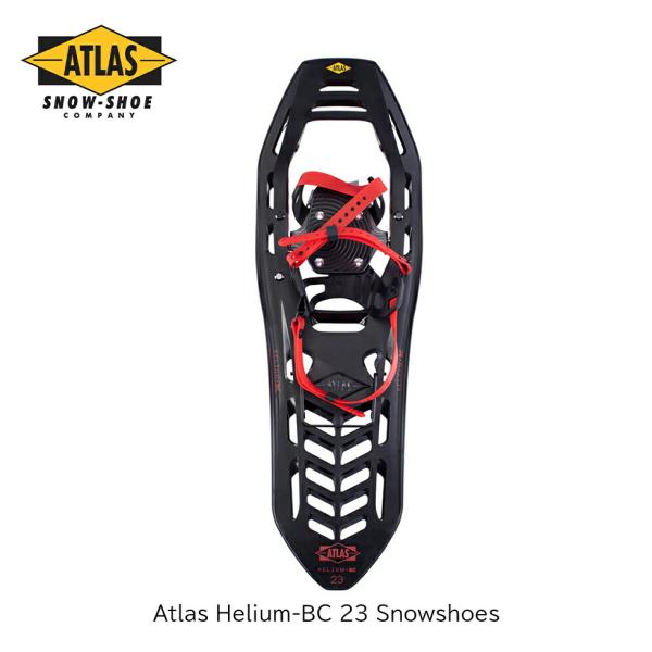ATLAS アトラス ヘリウム BC 23 軽量性 携行性 スノーシュー バインディング クランポン...