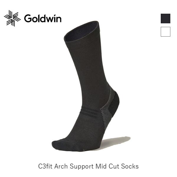 GOLDWIN ゴールドウィン C3fit Arch Support Mid Cut Socks ア...
