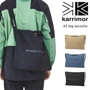 karrimor カリマー A3 big sacoche サコッシュ リュックサック バッグ ライフスタイル フェス キャンプ トラベル ショルダーバッグ ビッグサコッシュ｜everfield