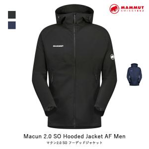 MAMMUT マムート Macun 2.0 SO Hooded Jacket AF Men アヤコプロ 2.0 HS マクン2.0 ソフトシェルフーデッドジャケット メンズ アパレル ジャケット ハイキング…｜everfield