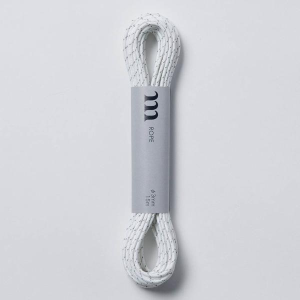 ムラコ muraco REFLECTIVE CORD WT リフレクティブコードホワイト　キャンプ　...