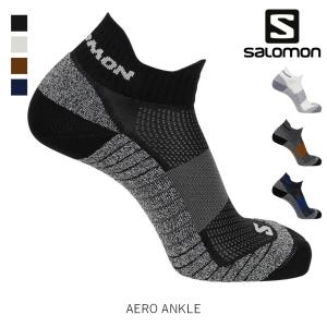 SALOMON サロモン AERO ANKLE ユニセックス ソックス 靴下 ローカット トレーニング ランニング｜everfield