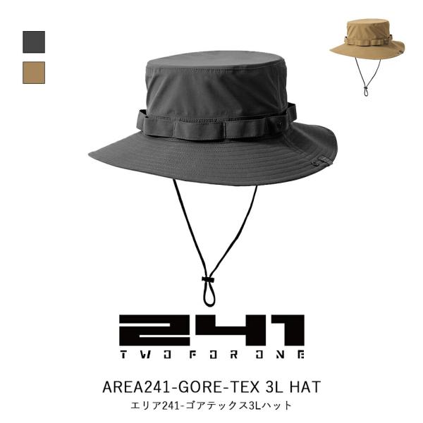 241 ツーフォーワン エリア241 ゴアテックス3Lハット AREA241 GORE-TEX 3L...