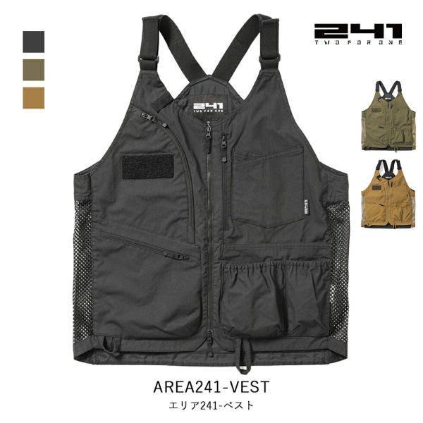 241 ツーフォーワン エリア241 ベスト AREA241 VEST メンズ 日曜大工 DIY ワ...