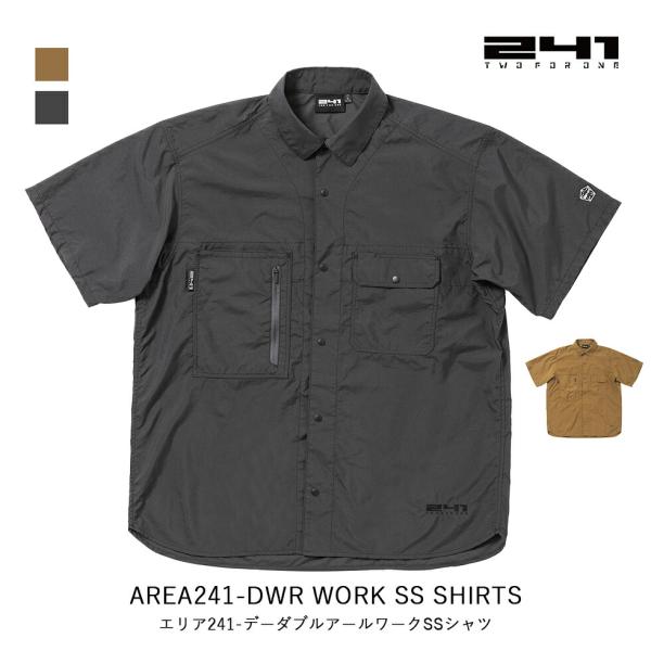 241 ツーフォーワン AREA241-DWR WORK SS SHIRTS
