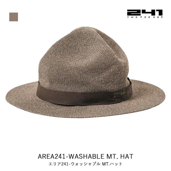 241 ツーフォーワン エリア241 ウォッシャブル MT ハット AREA241 WASHABLE...
