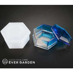 レジン 蓋付き 小物入れ 収納ケース シリコンモールド オルゴナイト uv