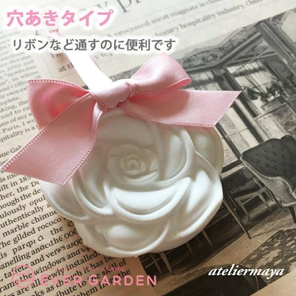 バラ 穴あき タイプ シリコンモールド レジン アロマストーン 石膏 手作り 石鹸 キャンドル 樹脂...