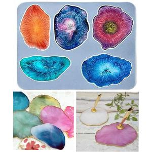 シリコンモールド アゲートスライス シリコン モールド