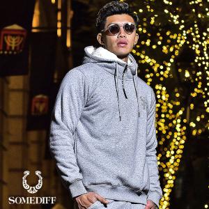 パーカー メンズ 春 春服 スウェット スウェットパーカー ボア 裏ボア ボアパーカー プルオーバー オシャレ お洒落 ブラック 黒 ホワイト 白 セットアップ Joker By Evergreen 通販 Yahoo ショッピング