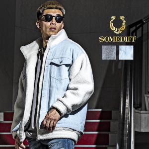 ボア ブルゾン メンズ 冬 Gジャン メンズ 大きいサイズ