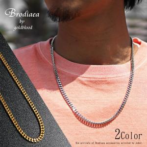 ネックレス メンズ チェーン 60cm ブランド シルバー ゴールド シンプル ステンレス 金属アレルギー対応 アクセサリープレゼント 記念日 ギフト 夏 ブローディア Joker By Evergreen 通販 Yahoo ショッピング