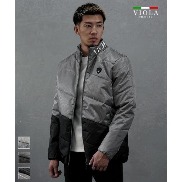 VIOLA rumore ヴィオラ 中綿ジャケット メンズ アウター メンズ ブランド 中綿 ジャン...
