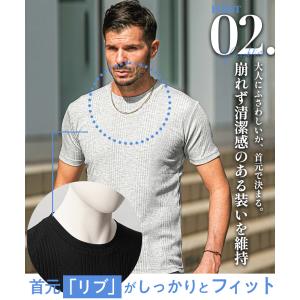 Tシャツ メンズ 半袖 半袖Tシャツ 7分袖 ...の詳細画像5